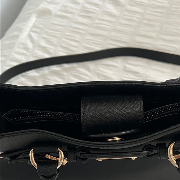 Michael Kors Black Structured Tote Bag with Gold Hardware - Picture 8 of 8